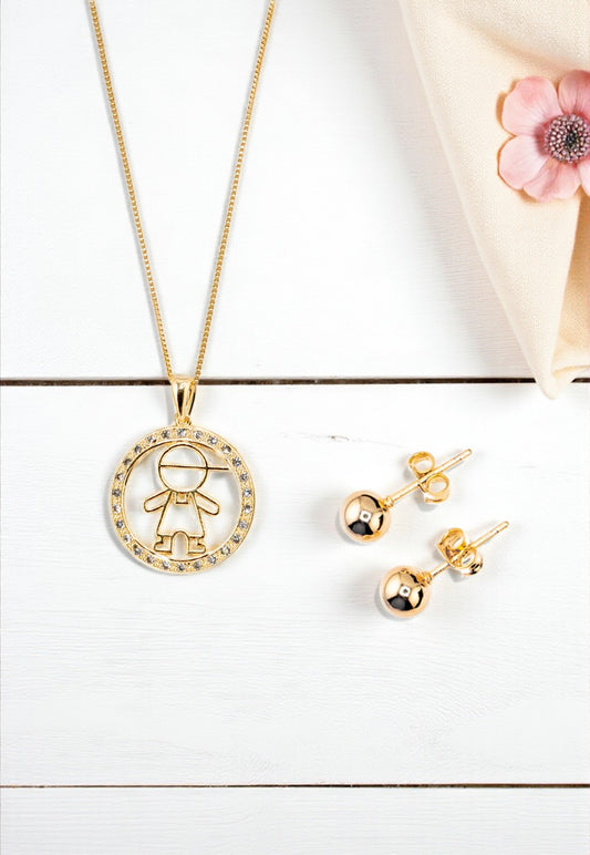 Conjunto Vida Niño Gold