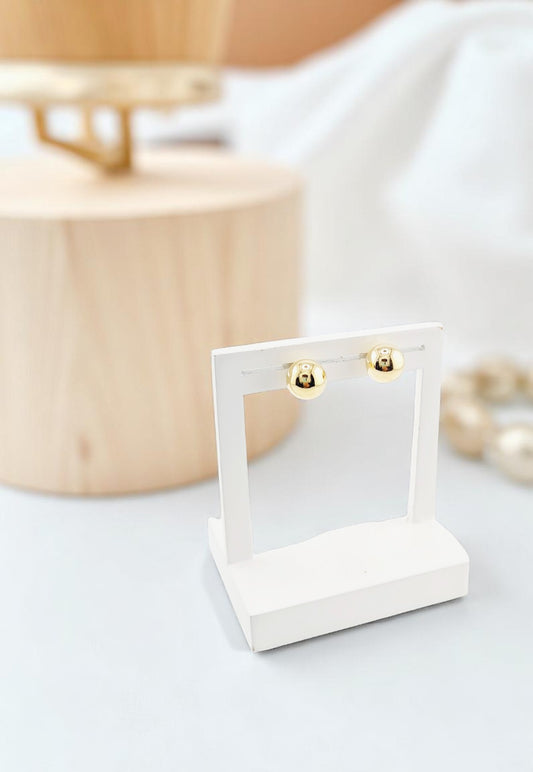Aros Eli Gold Baño de Oro 24k