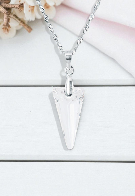 Collar Sevilla Plata Italiana 925 y Cristales Genuinos