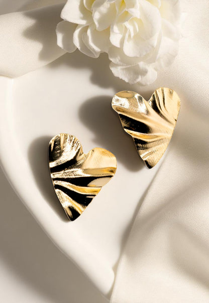 Aros Josefina Baño de Oro de 24k