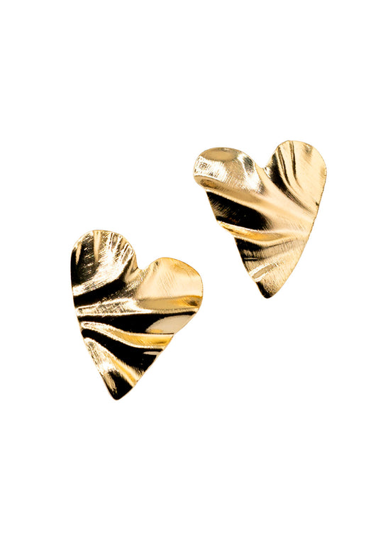 Aros Josefina Baño de Oro de 24k