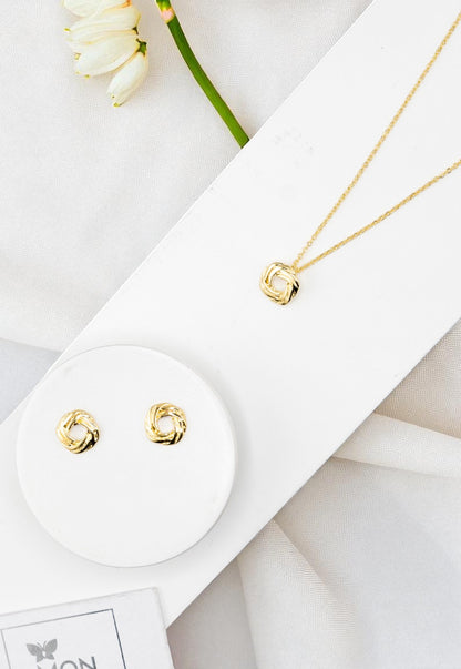 Conjunto Blanca Gold 24K