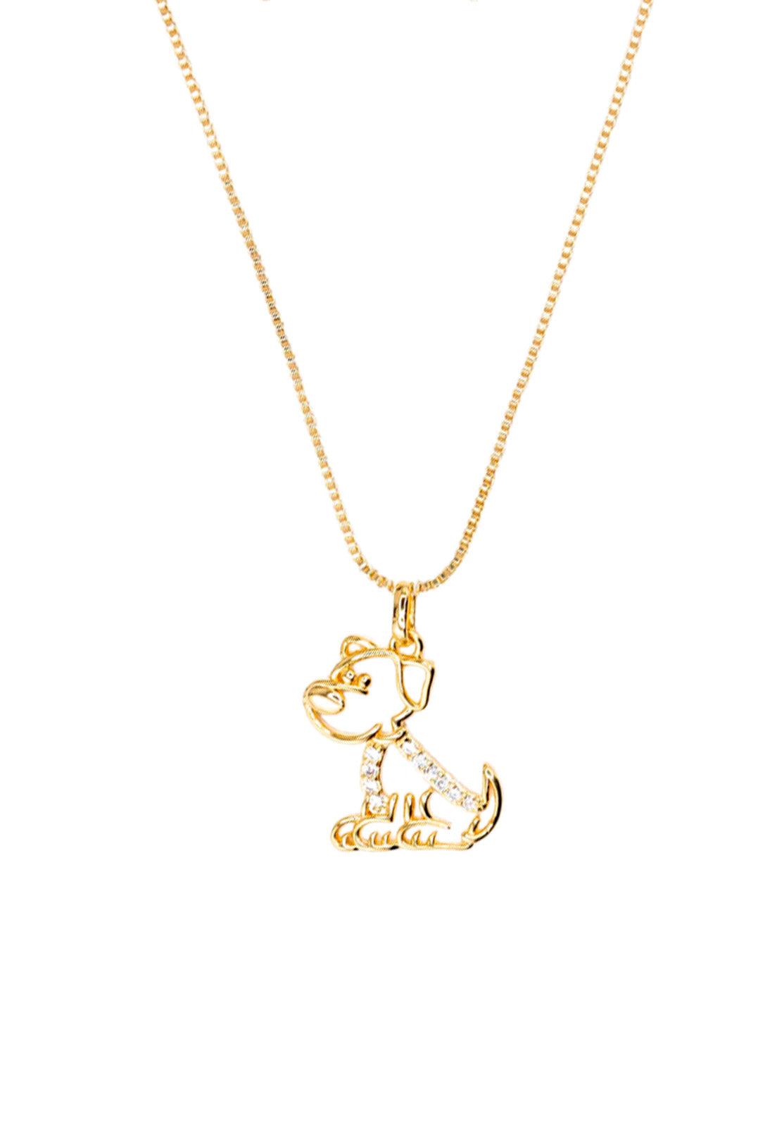 Collar Vitto Microcircones Baño Oro 24K