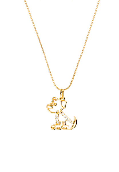 Collar Vitto Microcircones Baño Oro 24K