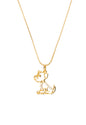Collar Vitto Microcircones Baño Oro 24K