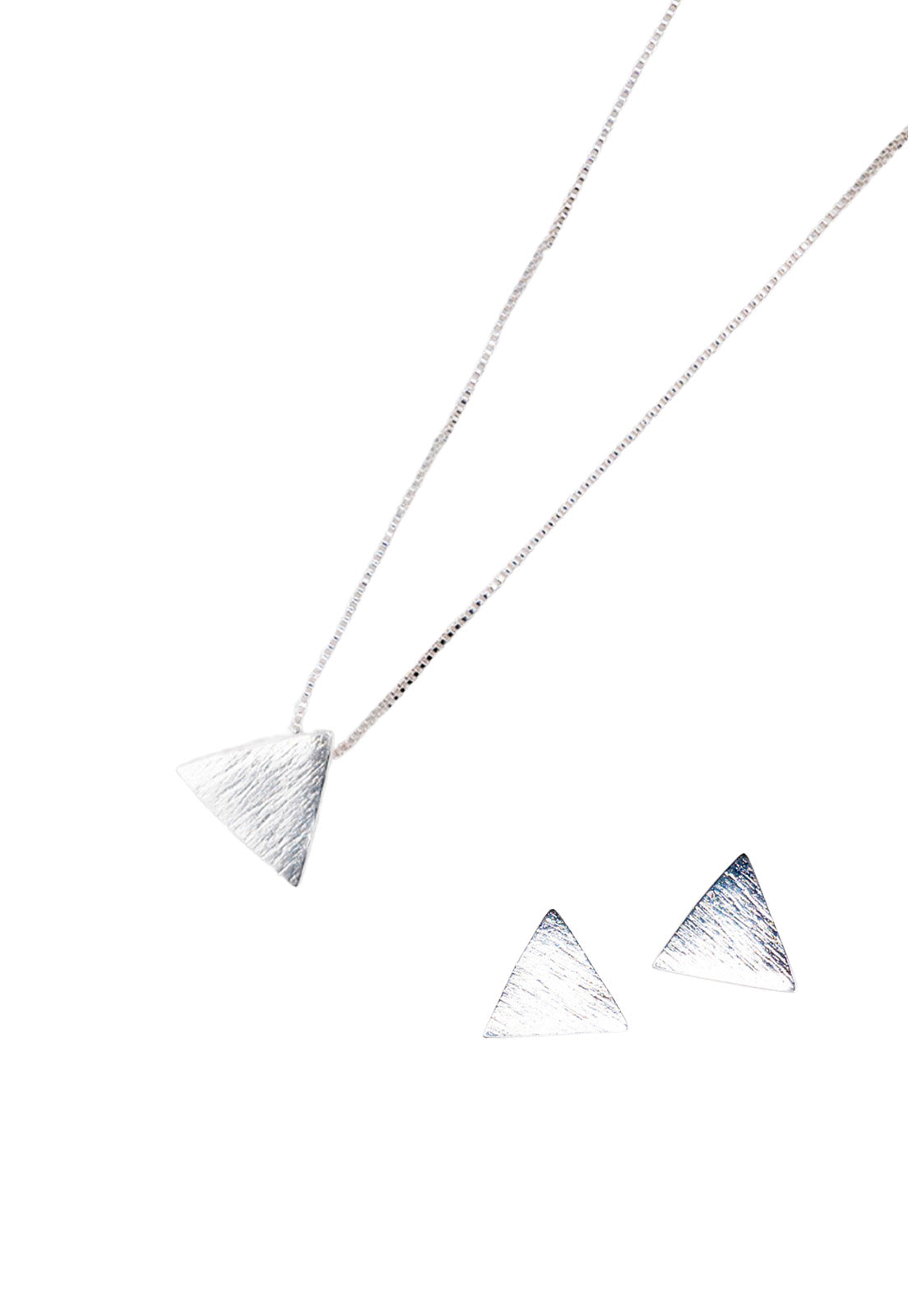 Conjunto Africa Con Baño de Oro Blanco