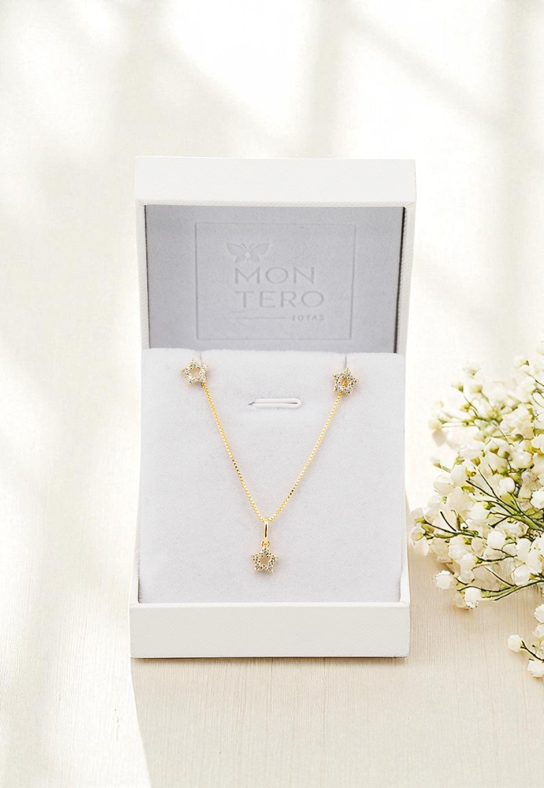 Conjunto Aurora Gold 24K Micro Circones