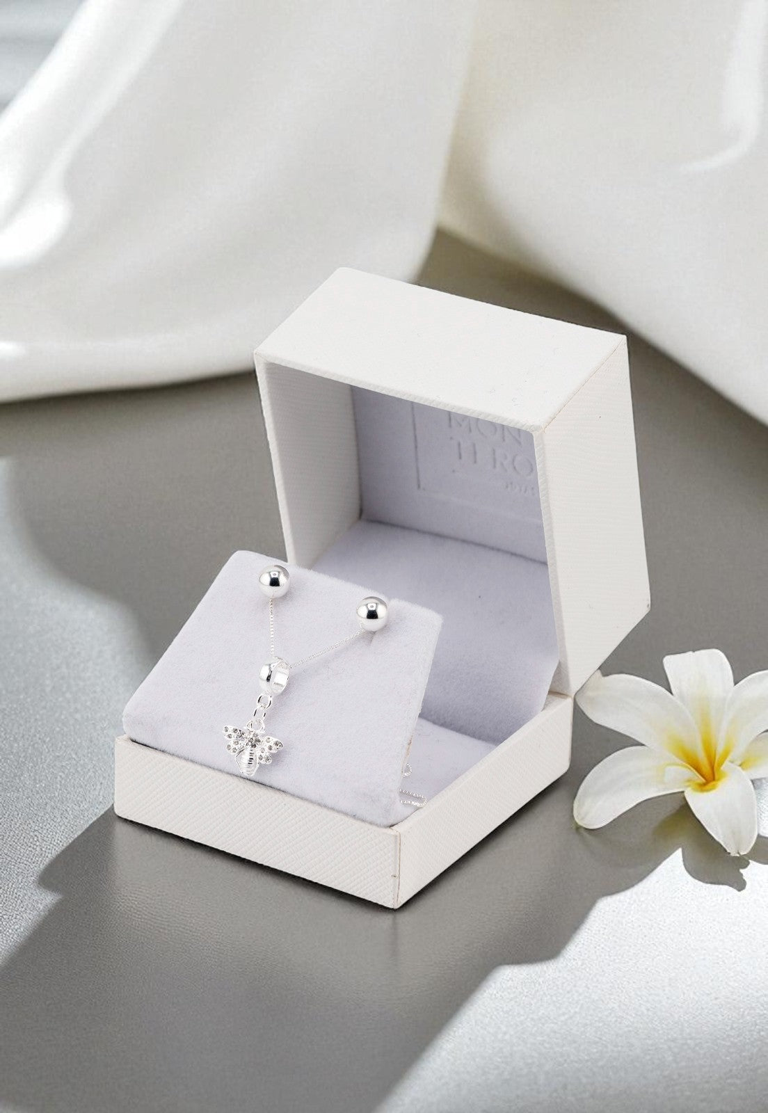 Conjunto Anya Baño Oro Blanco