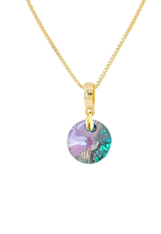 Collar Aurora Gold 24K Cristal Swarovski® Paradise Shinne