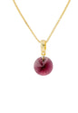 Collar Aurora Gold 24K Cristal Swarovski® Amatista