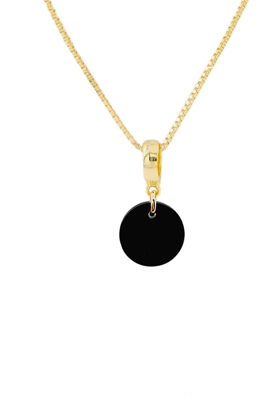 Collar Aurora Gold 24K Cristal Swarovski® Jet