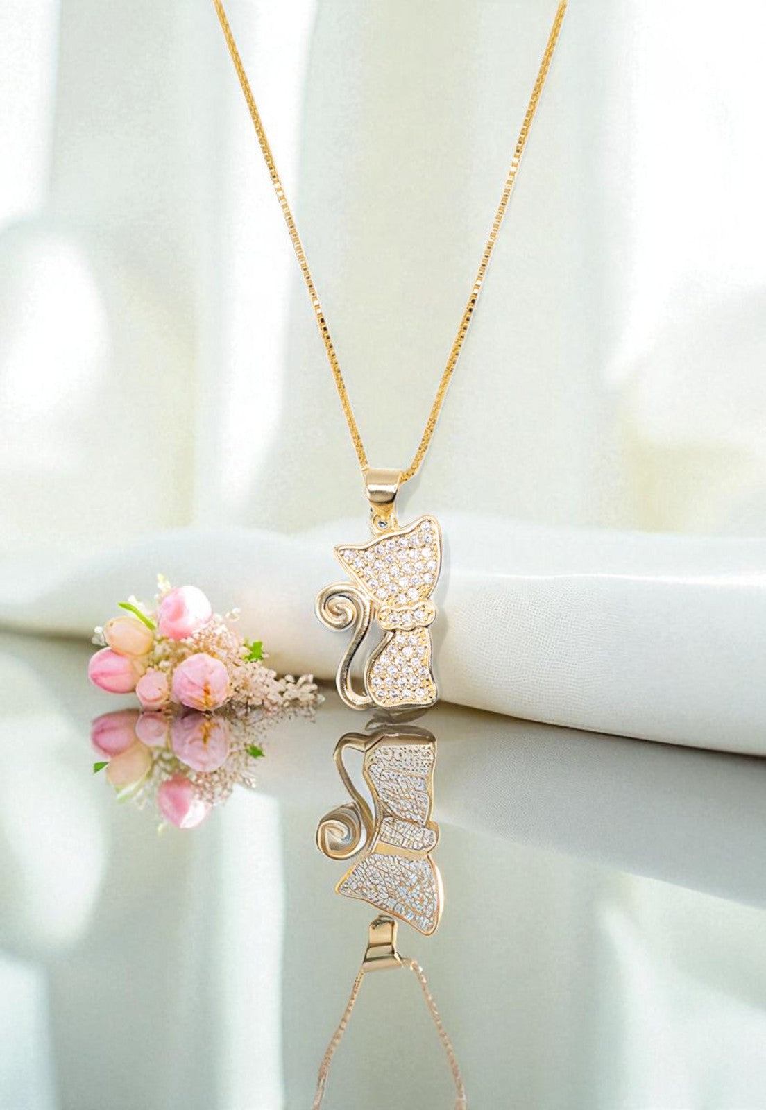 Collar Samba Gold 24k  Microcircones