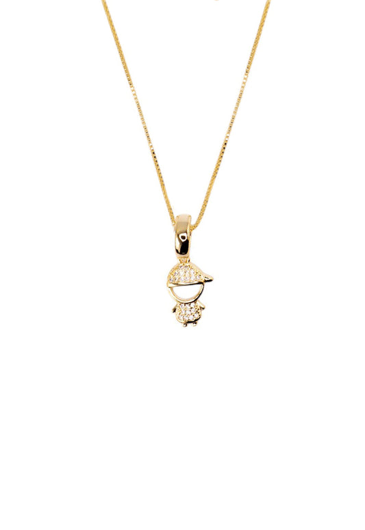 Collar Ignacio Gold 24K Microcircones
