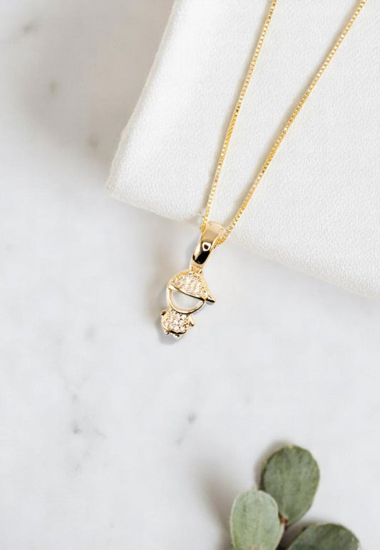 Collar Ignacio Gold 24K Microcircones