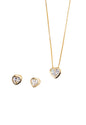 Conjunto Vanesa Gold 24K Circon Blanco