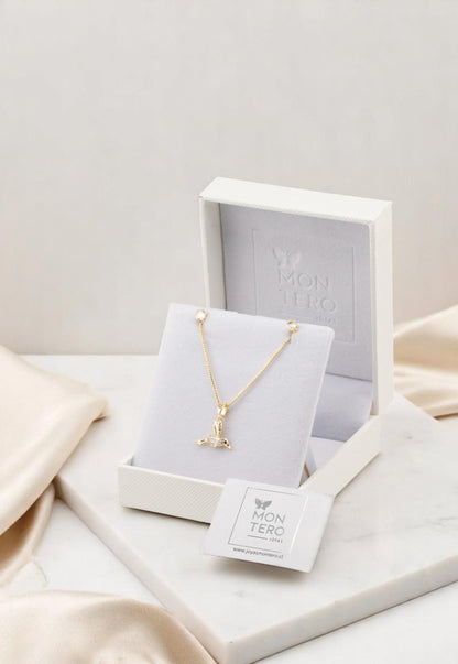 Conjunto Eternidad Gold Baño de Oro 24k Microcircon