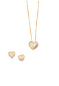 Conjunto Rita Gold 24K Microcircones