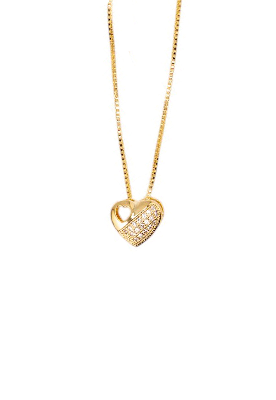 Collar Celia Gold Baño de Oro 24k Microcircon