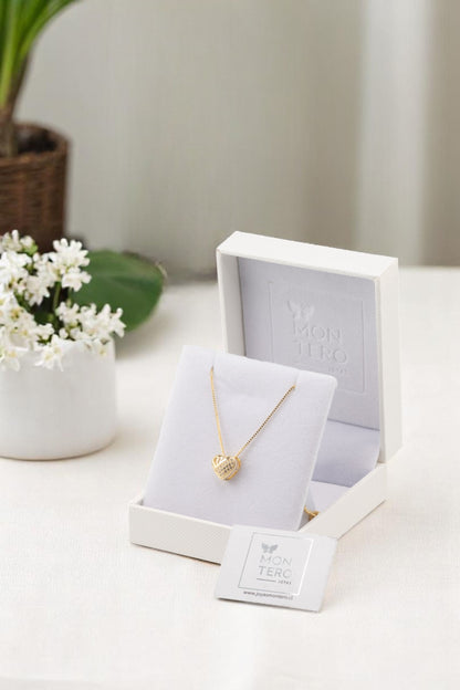 Collar Celia Gold Baño de Oro 24k Microcircon