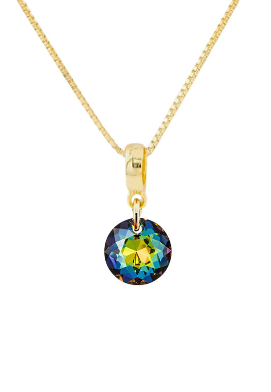 Collar Bali Gold 24K Cristal Swarovski® Vitral Medium