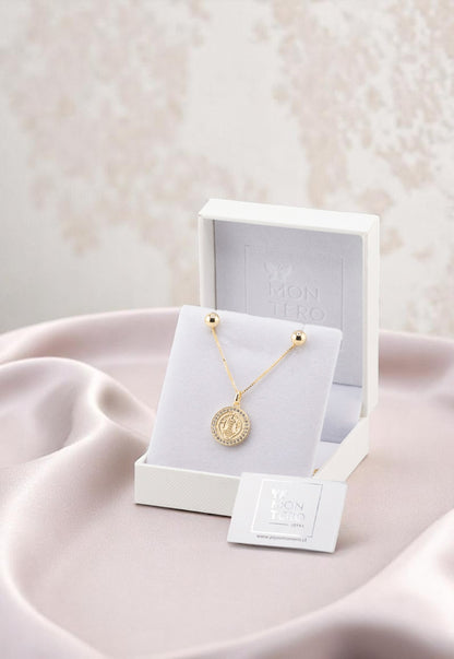 Conjunto San Benito Gold Baño de Oro 24k Microcircones