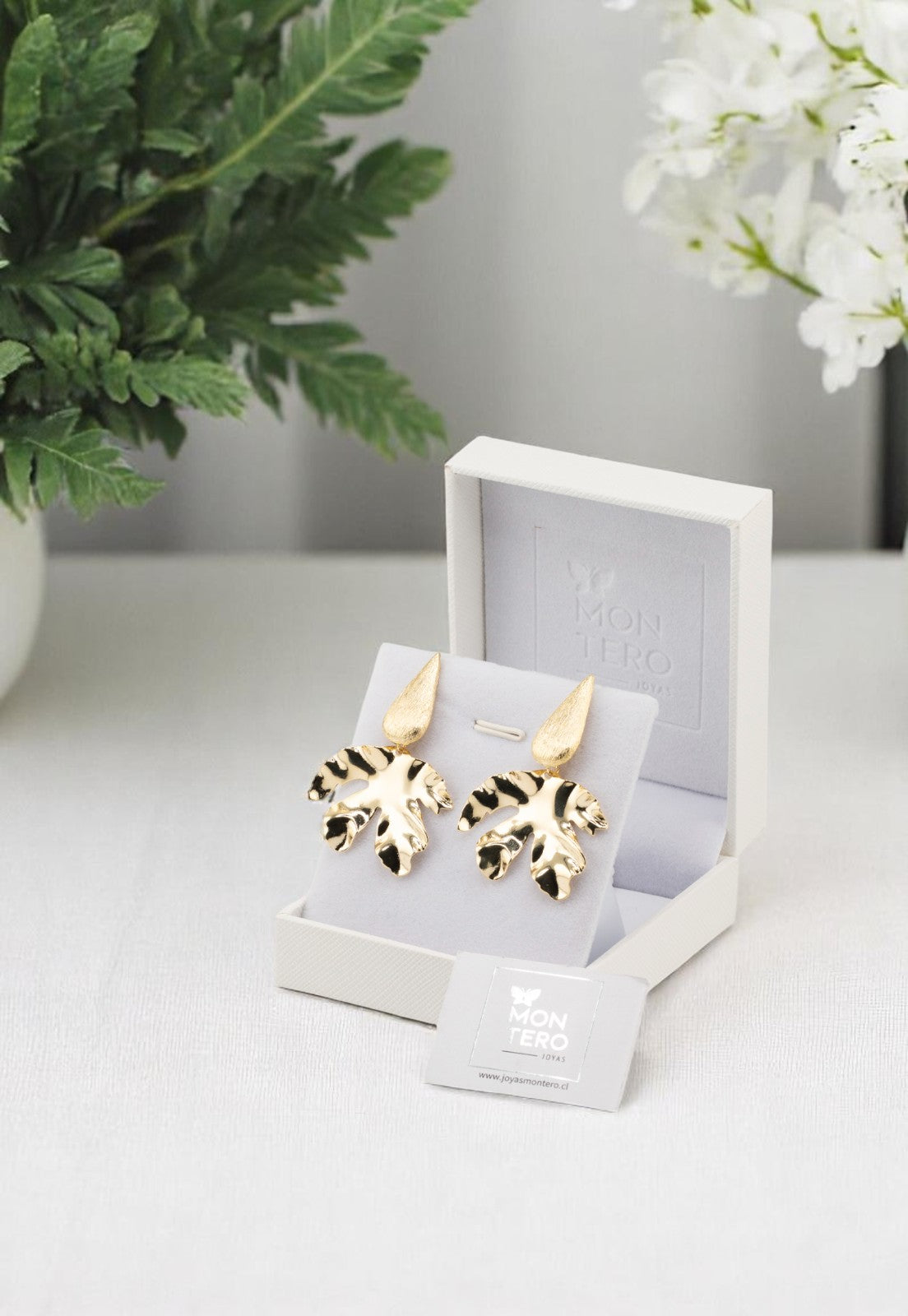 Aros Toscana Gold Baño de Oro 24k