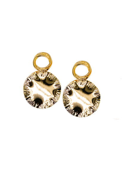 Aros Aria Gold Baño de Oro 24K