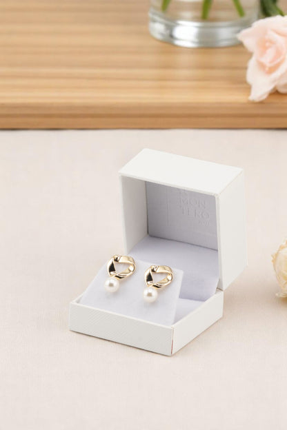 Aros Rania Gold Baño de Oro 24k