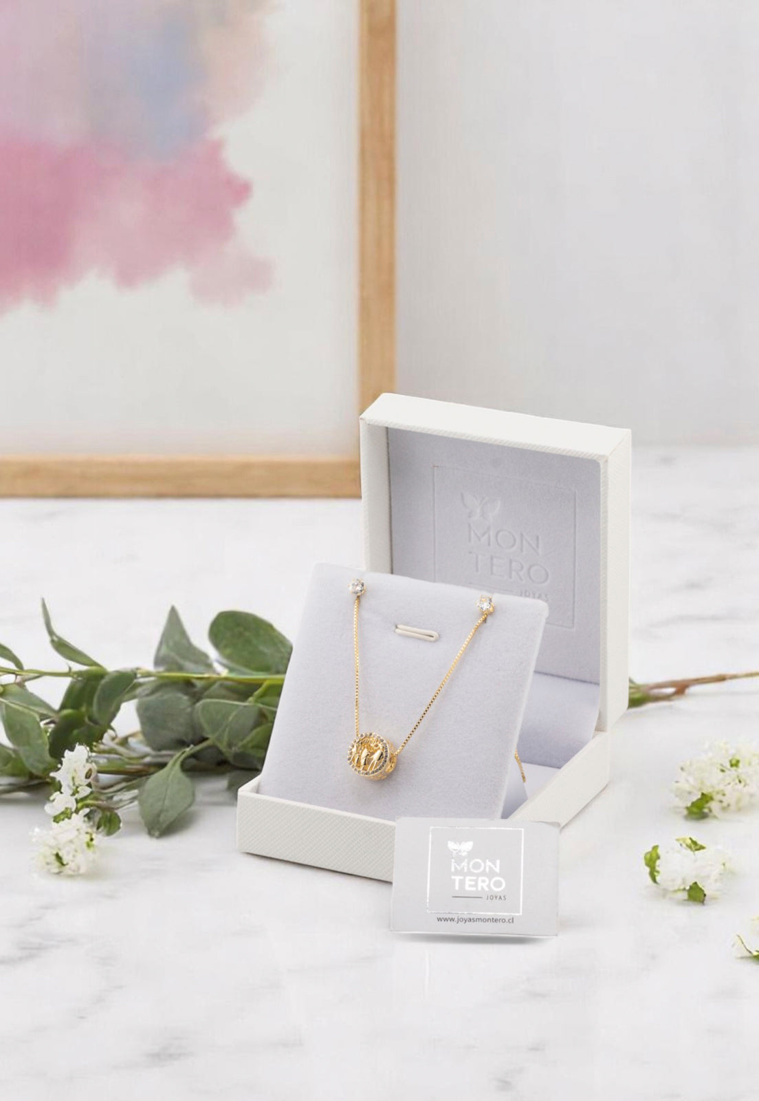 Conjunto Familia Gold Baño de Oro 24k