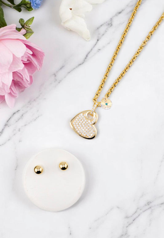 Conjunto Alicia Gold Baño de Oro 24k