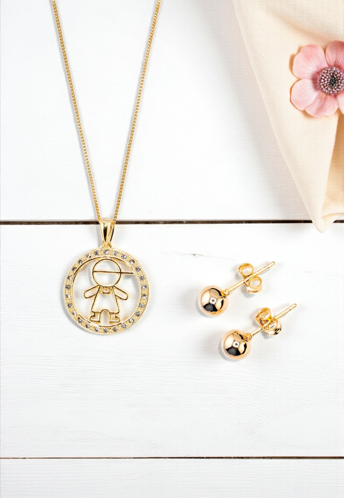 Conjunto Vida Niño Gold