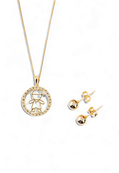 Conjunto Vida Niño Gold