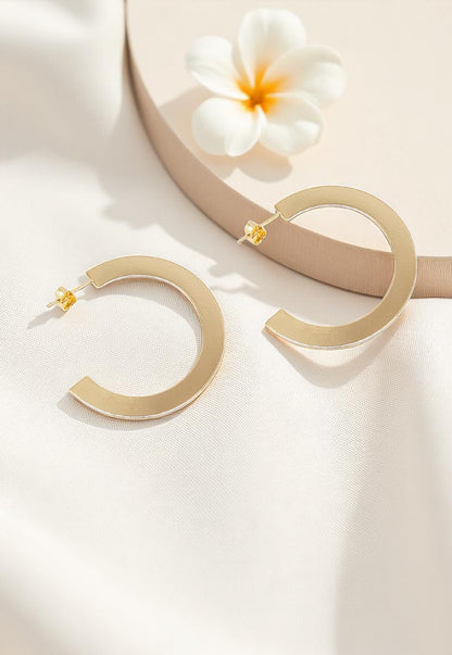 Aros Pamplona Baño Oro 24K