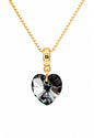 Collar Romance Gold 24K Cristal Swarovski® Silver Night