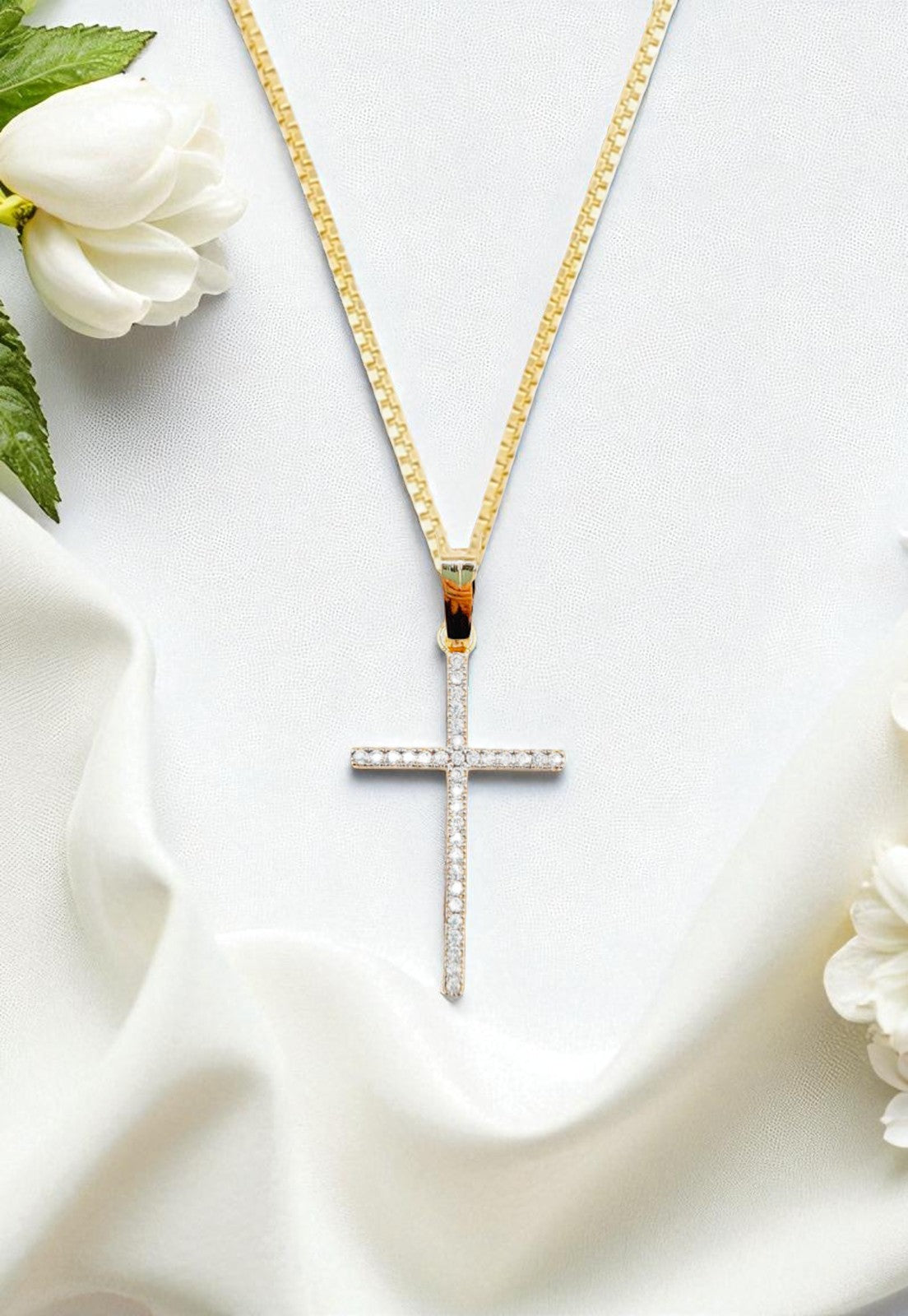 Collar Fe Microcircones Gold 24k