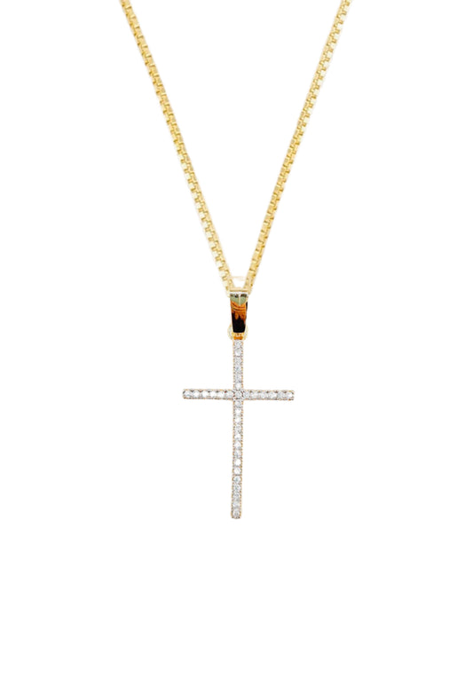 Collar Fe Microcircones Gold 24k