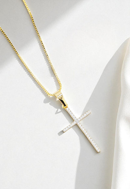 Collar Fe Microcircones Gold 24k