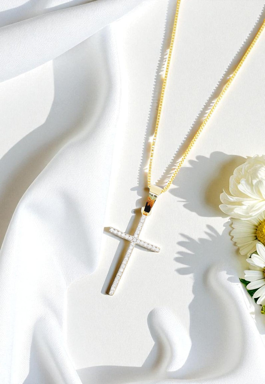 Collar Fe Microcircones Gold 24k