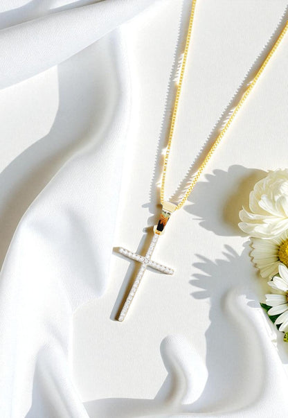 Collar Fe Microcircones Gold 24k