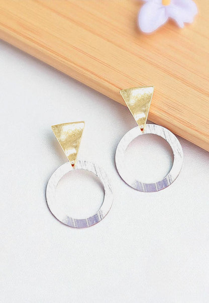 Aros Rio Baño Gold 24K