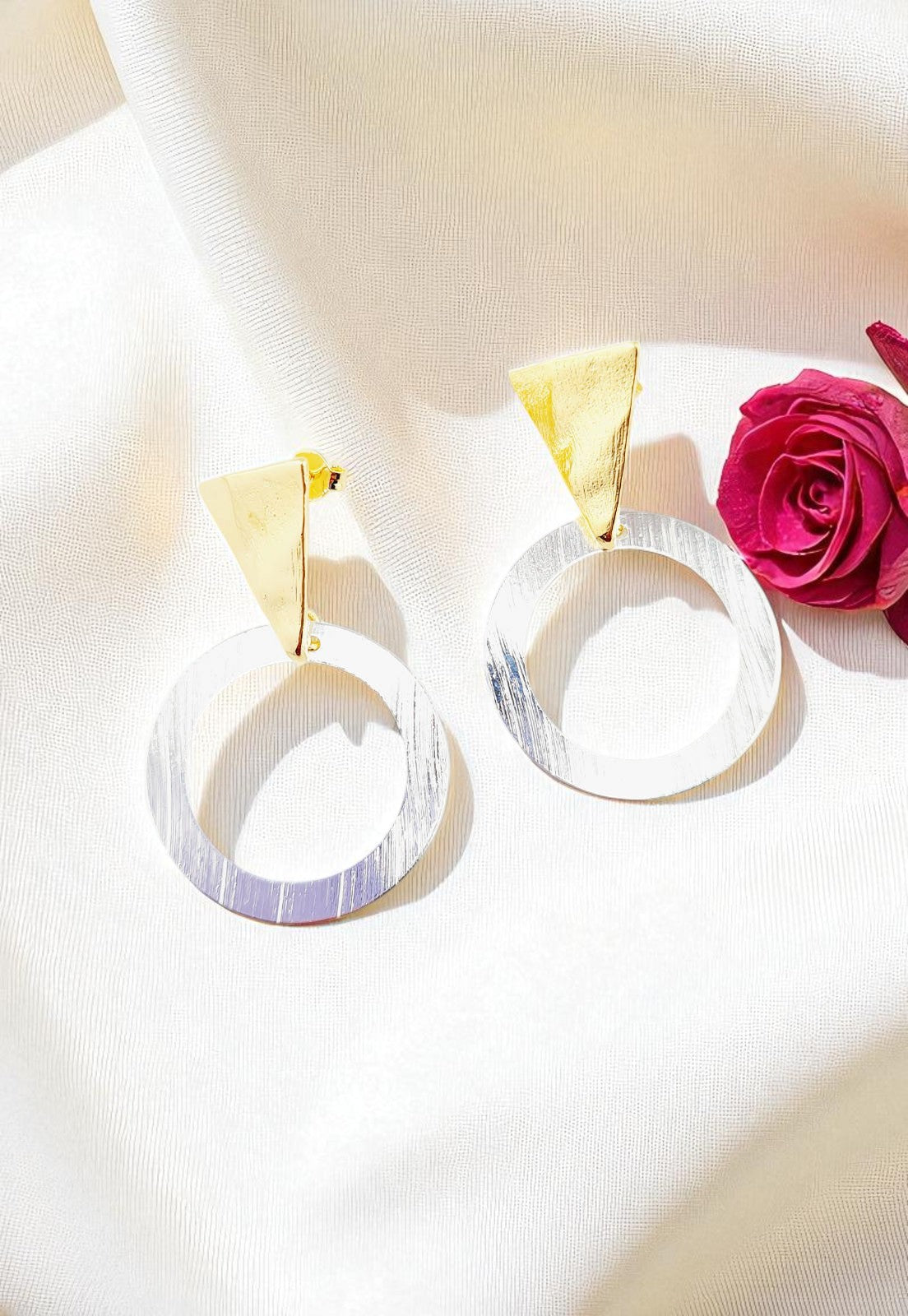 Aros Rio Baño Gold 24K