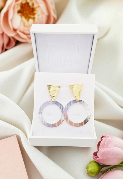 Aros Rio Baño Gold 24K