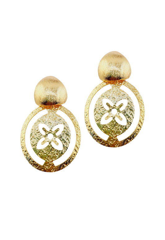 Aros Fer Baño Gold 24K