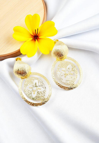 Aros Fer Baño Gold 24K