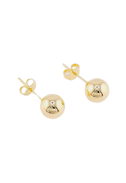 Aros Eli Gold Baño de Oro 24k