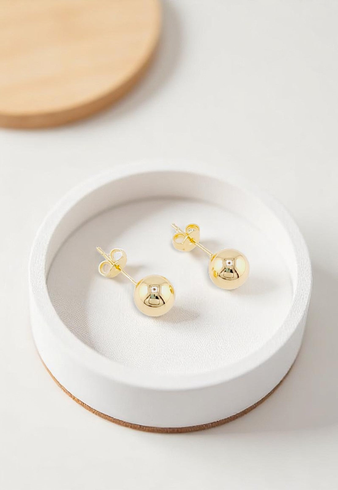 Aros Eli Gold Baño de Oro 24k