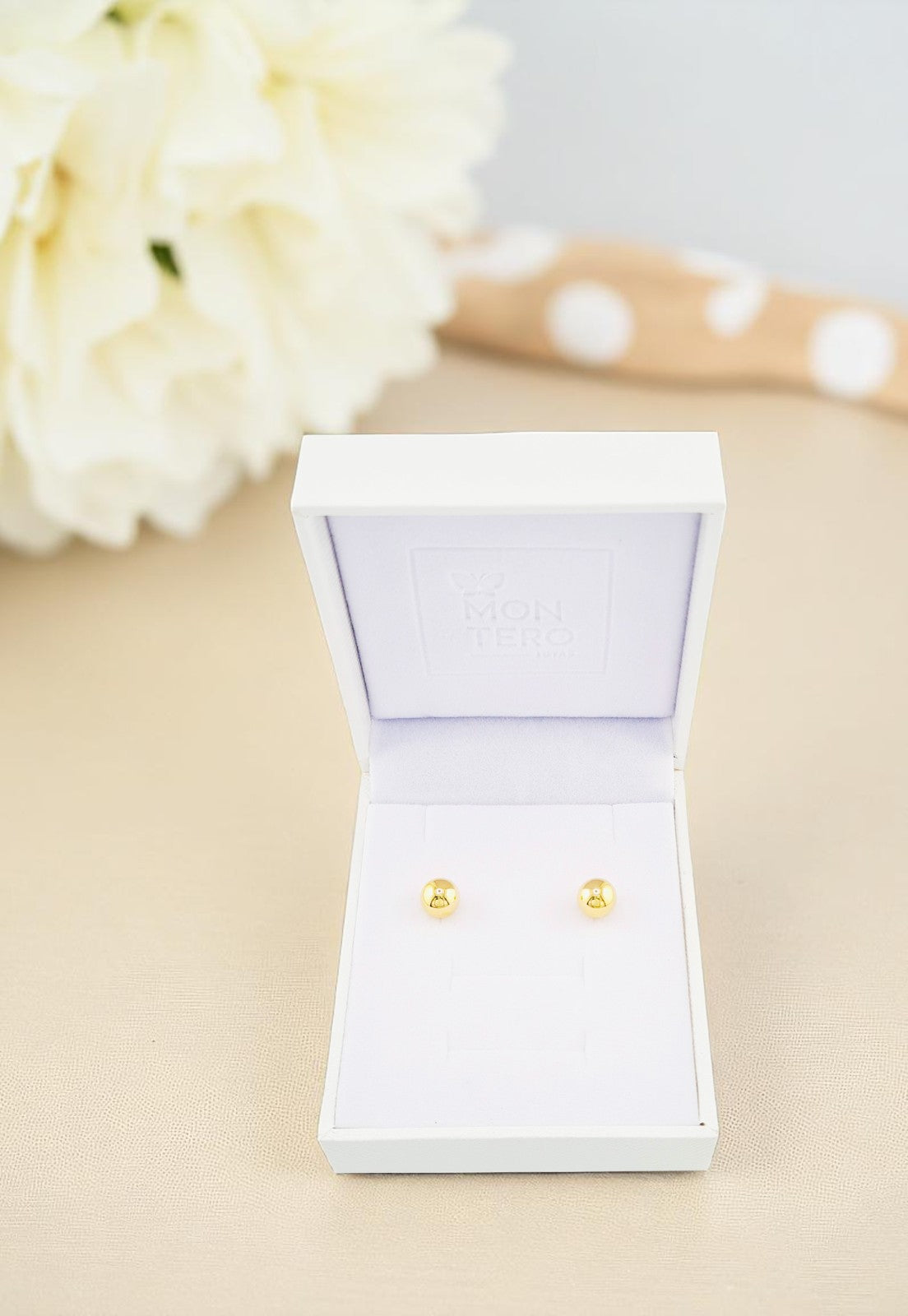 Aros Eli Gold Baño de Oro 24k