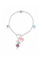 Pulsera Niña Plata 925 Cristal Swarovski® Light Rose