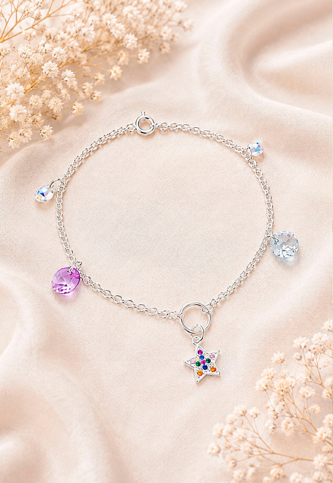 Pulsera Estelar Plata 925 Cristal Swarovski®