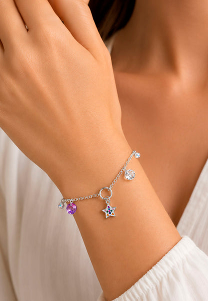 Pulsera Estelar Plata 925 Cristal Swarovski®